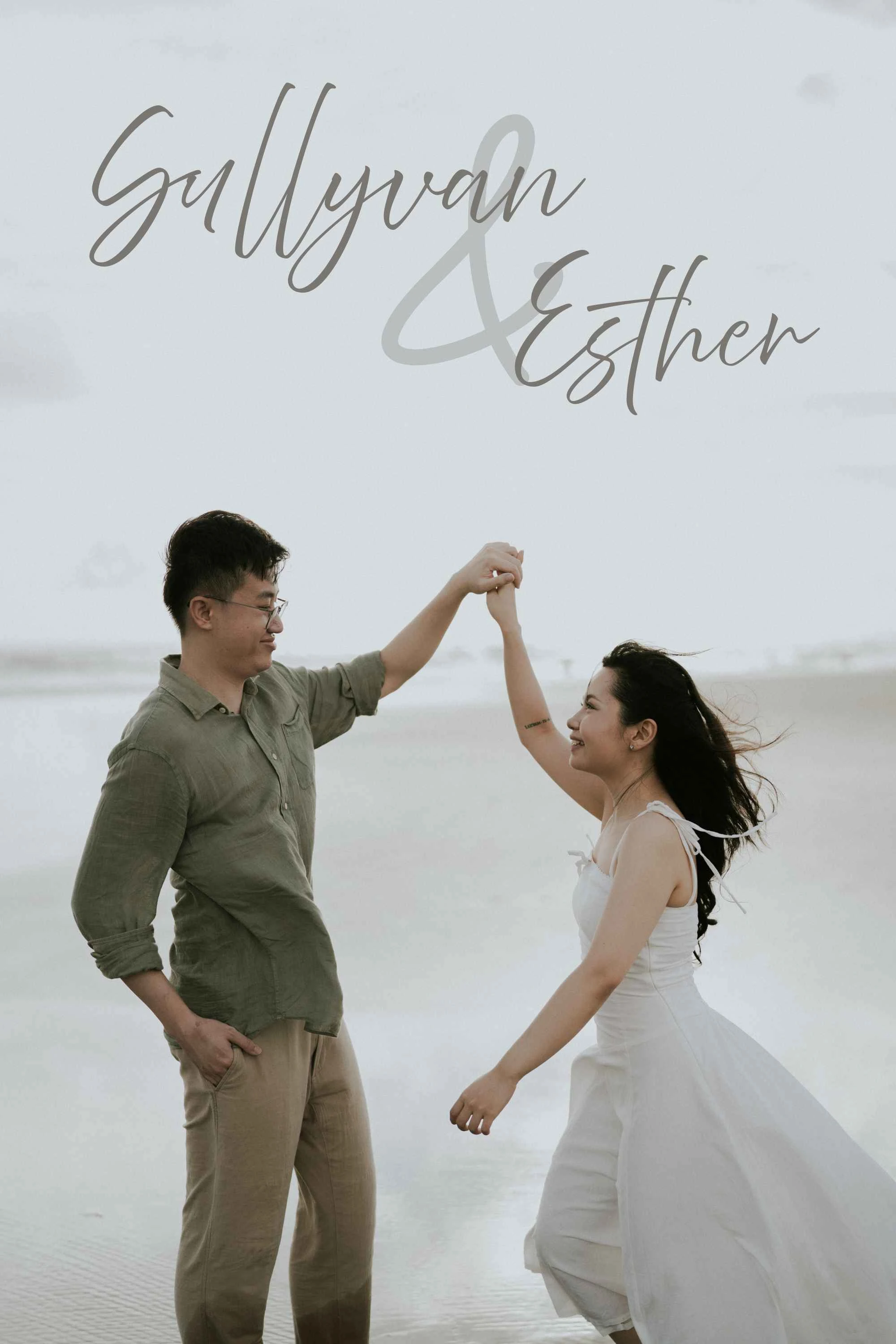 a picture of the groom and bride